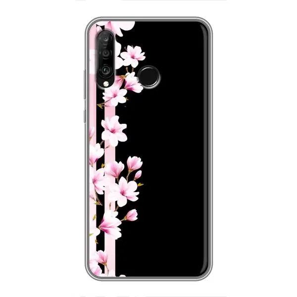Чехол с принтом «Цветочки» для Huawei P30 Lite / Nova 4e Чехол с принтом «Цветочки» для Huawei P30 Lite / Nova 4e