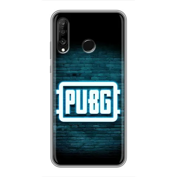 Чехол с принтом «Лого PUBG» для Huawei P30 Lite / Nova 4e