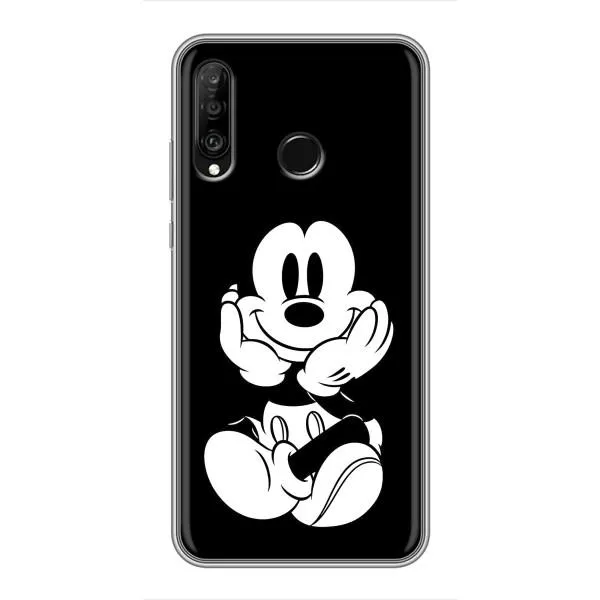 Чехол с принтом «Микки на черном» для Huawei P30 Lite / Nova 4e