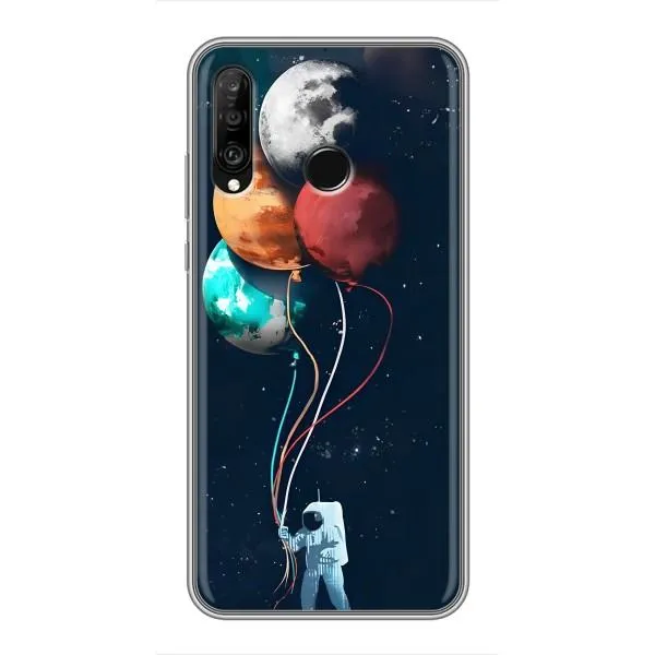 Чехол с принтом «Планеты шарики» для Huawei P30 Lite / Nova 4e