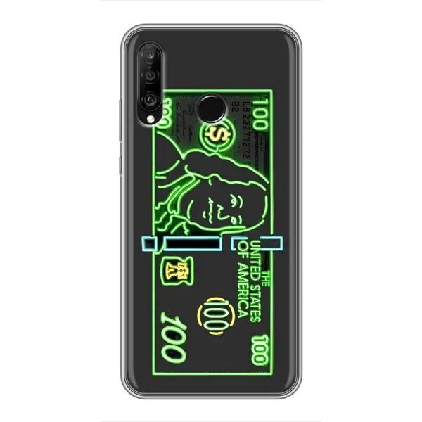 Чехол с принтом «Баксы» для Huawei P30 Lite / Nova 4e