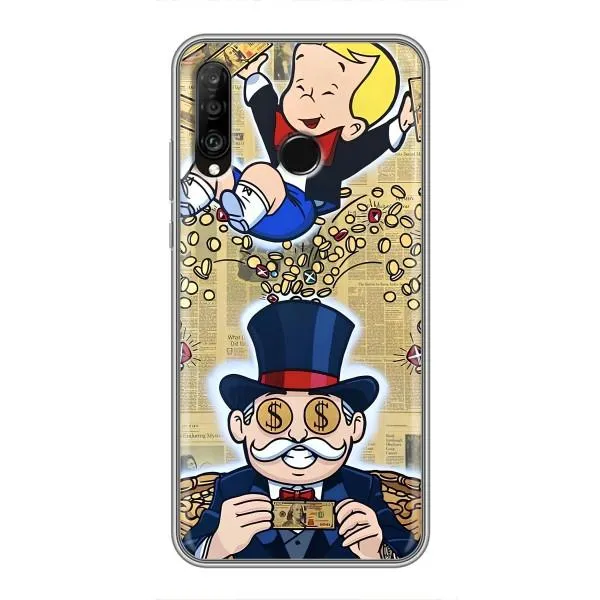 Чехол с принтом «Монополия Мен» для Huawei P30 Lite / Nova 4e