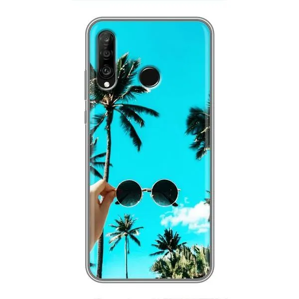 Чехол с принтом «Взгляд лето» для Huawei P30 Lite / Nova 4e