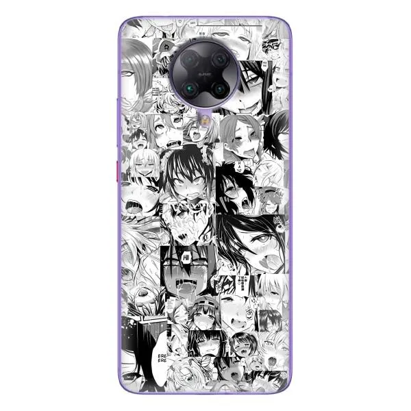 Чохол з принтом «Ahegao manga» для Xiaomi POCO F2 Pro