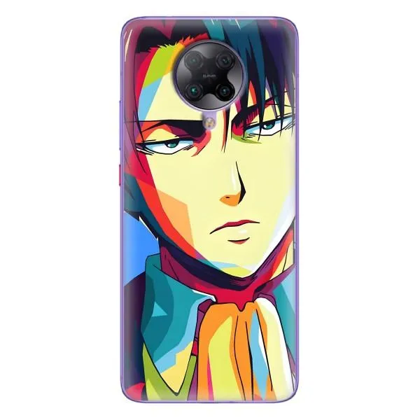 Чохол з принтом «Леві Аккерман» для Xiaomi POCO F2 Pro
