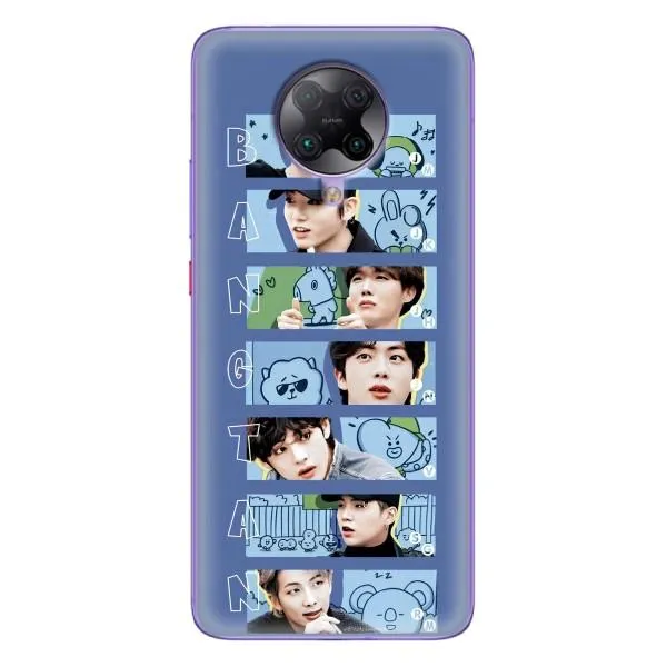 Чехол с принтом «Bangtan» для Xiaomi POCO F2 Pro