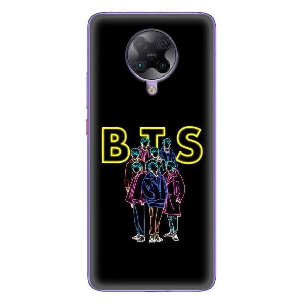 Чехол с принтом «BTS стайл» для Xiaomi POCO F2 Pro