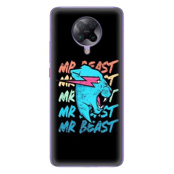 Чехол с принтом «logo Mr beast» для Xiaomi POCO F2 Pro