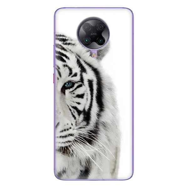 Чехол с принтом «Белый Тигр» для Xiaomi POCO F2 Pro
