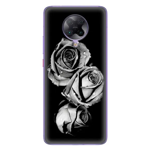 Чохол з принтом «Чорна троянда» для Xiaomi POCO F2 Pro