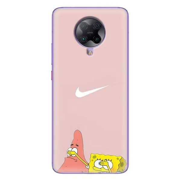 Чехол с принтом «Патрик и Губка» для Xiaomi POCO F2 Pro