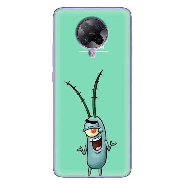 Чехол с принтом «Персонаж Планктон» для Xiaomi POCO F2 Pro