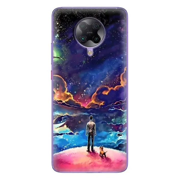 Чехол с принтом «Галактический вид» для Xiaomi POCO F2 Pro