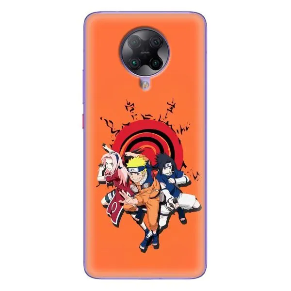 Чехол с принтом «команда Наруто» для Xiaomi POCO F2 Pro