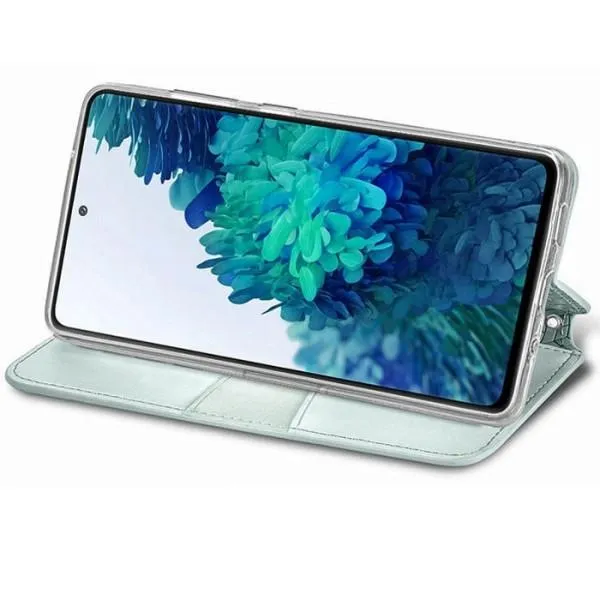 Кожаный чехол книжка GETMAN Mandala (PU) для Xiaomi Poco M3 — Серый — фото 3