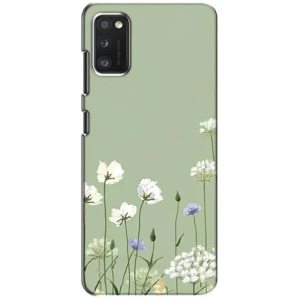 Чехол с принтом «Цветы на зеленом» для Xiaomi POCO M3