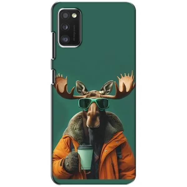 Чехол с принтом «Лось с кофе» для Xiaomi POCO M3