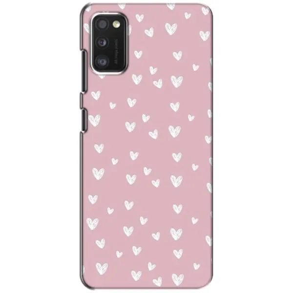 Чехол с принтом «Сердечки на розовом» для Xiaomi POCO M3