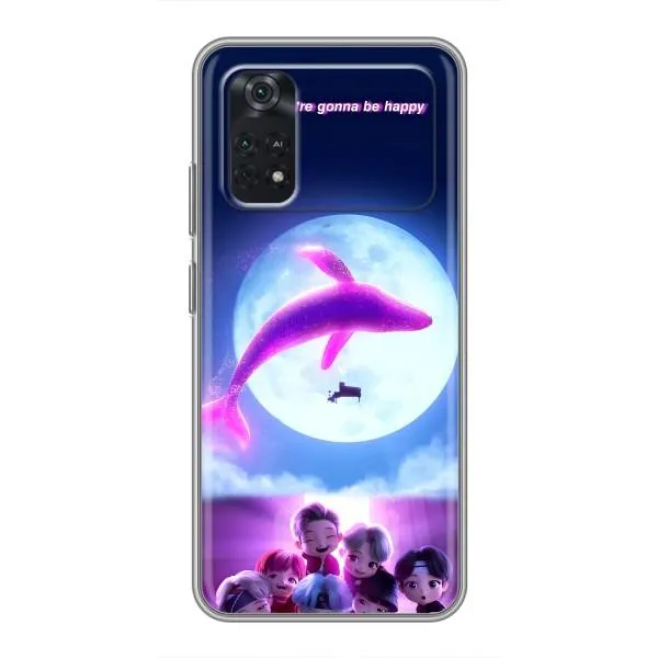 Чохол з принтом «КИТ BTS» для Xiaomi POCO M4 Pro 4G