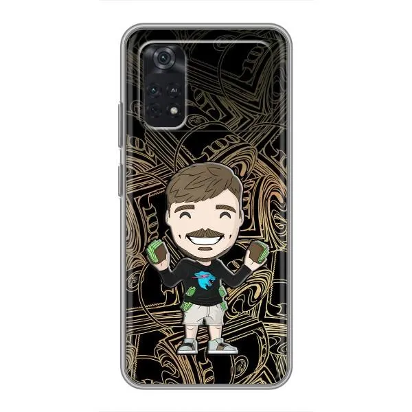 Чехол с принтом «Mister Beast» для Xiaomi POCO M4 Pro 4G