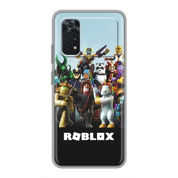 Чохол з принтом «ROBLEX» для Xiaomi POCO M4 Pro 4G Чохол з принтом «ROBLEX» для Xiaomi POCO M4 Pro 4G