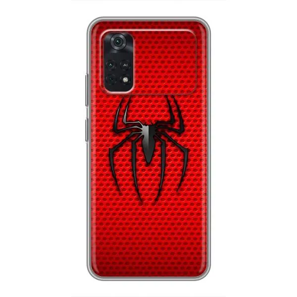 Чехол с принтом «Паук Марвел» для Xiaomi POCO M4 Pro 4G