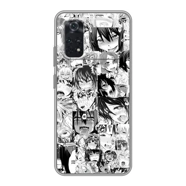 Чехол с принтом «Ahegao manga» для Xiaomi POCO M4 Pro 4G
