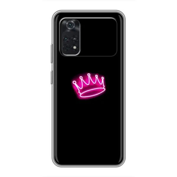Чехол с принтом «Яркая корона» для Xiaomi POCO M4 Pro 4G