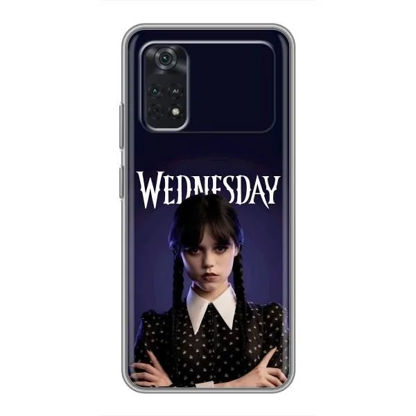 Чохол з принтом «Wednesday» для Xiaomi POCO M4 Pro 4G