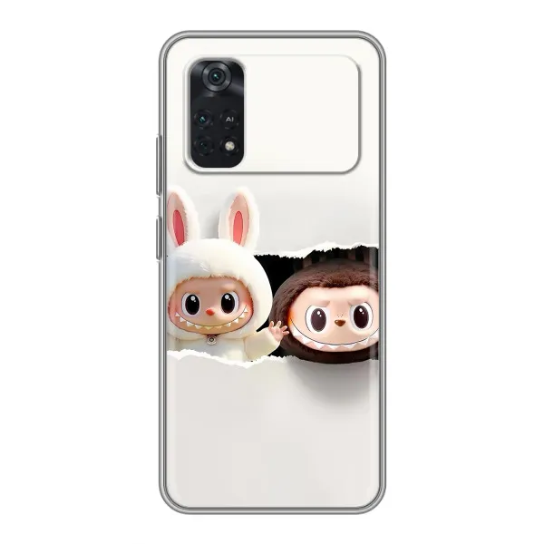 Чехол с принтом «Лабубу» для Xiaomi POCO M4 Pro 4G Чехол с принтом «Лабубу» для Xiaomi POCO M4 Pro 4G