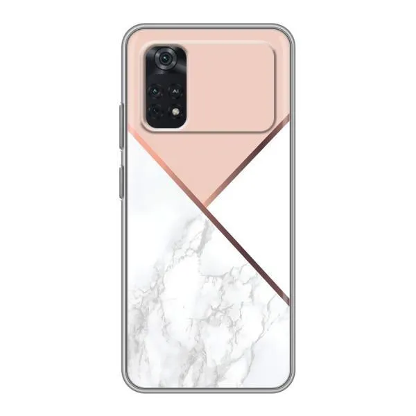 Чохол з принтом «Тройний мрамор» для Xiaomi POCO M4 Pro 4G Чохол з принтом «Тройний мрамор» для Xiaomi POCO M4 Pro 4G