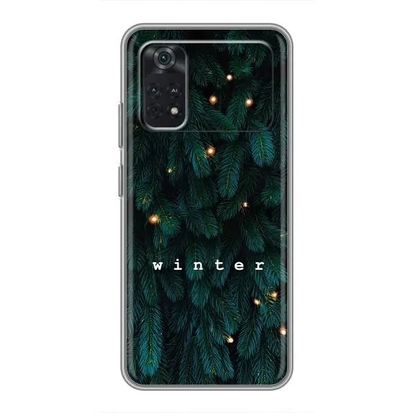 Чехол с принтом «Winter» для Xiaomi POCO M4 Pro 4G