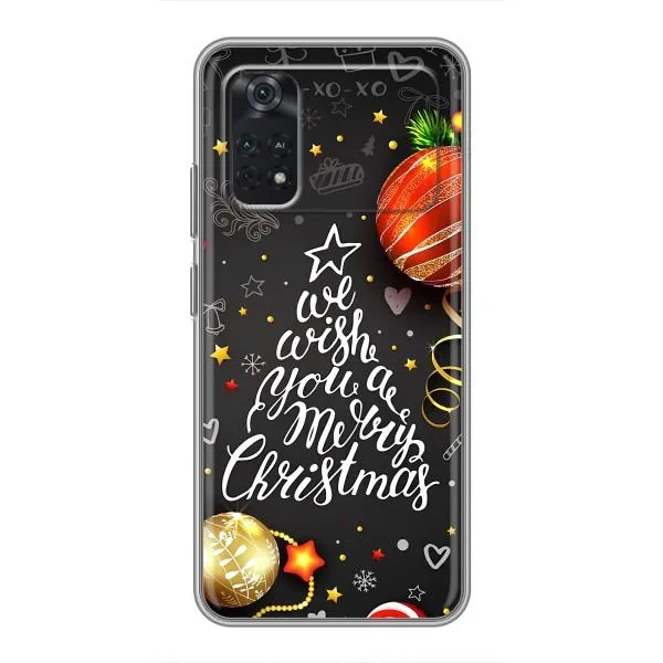 Чехол с принтом «Елочка» для Xiaomi POCO M4 Pro 4G