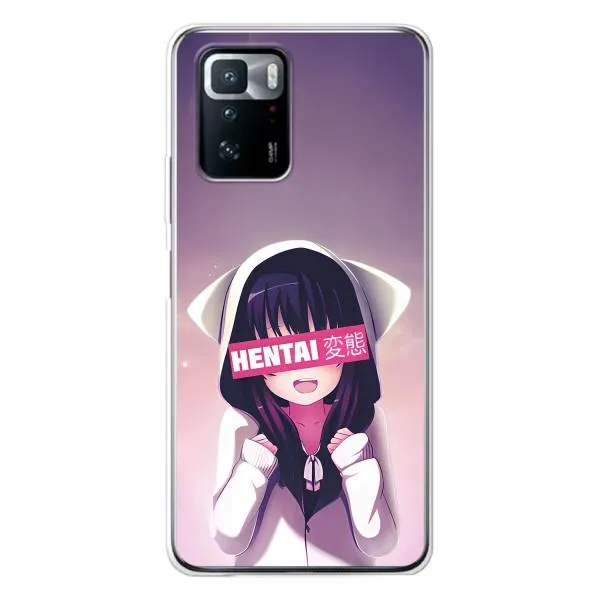 Чохол з принтом «Hentai chan» для Xiaomi POCO X3 GT