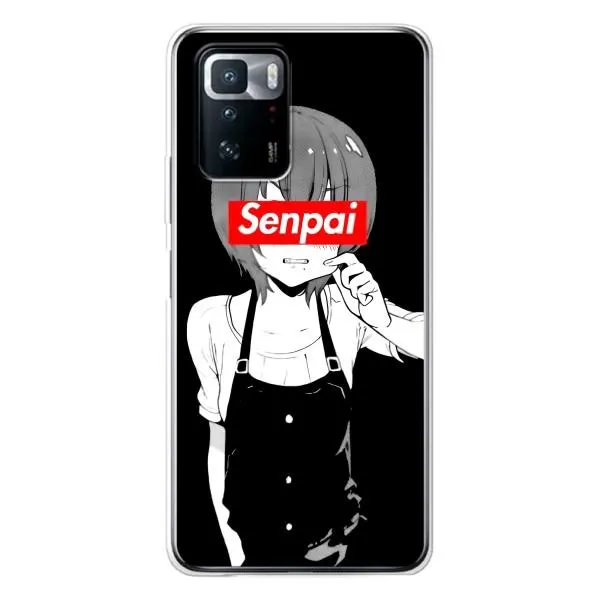 Чохол з принтом «Senpai» для Xiaomi POCO X3 GT
