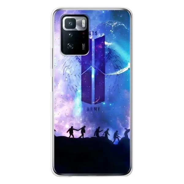 Чохол з принтом «Army BTS» для Xiaomi POCO X3 GT