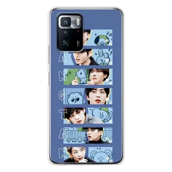 Чохол з принтом «Bangtan» для Xiaomi POCO X3 GT