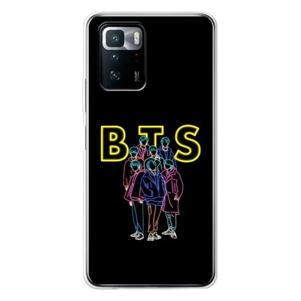 Чохол з принтом «BTS стайл» для Xiaomi POCO X3 GT