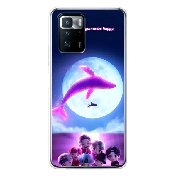Чохол з принтом «КИТ BTS» для Xiaomi POCO X3 GT