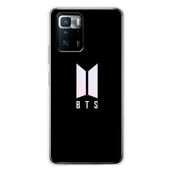 Чохол з принтом «Лого BTS» для Xiaomi POCO X3 GT