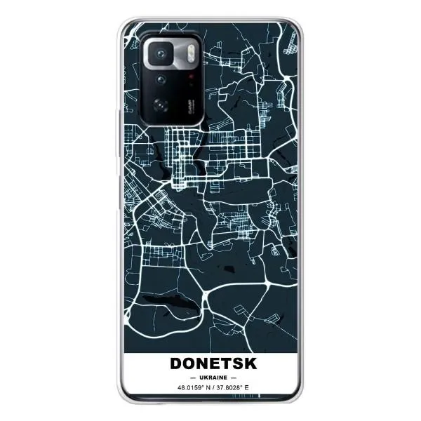 Чехол с принтом «Донецк» для Xiaomi POCO X3 GT
