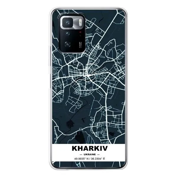 Чехол с принтом «Харьков» для Xiaomi POCO X3 GT