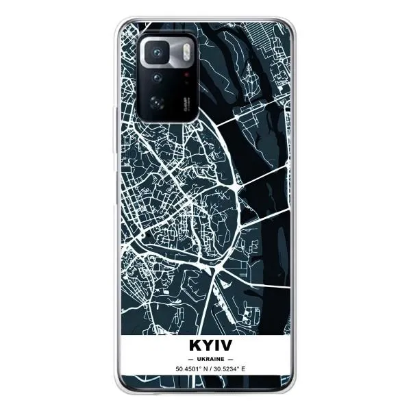 Чехол с принтом «Киев» для Xiaomi POCO X3 GT
