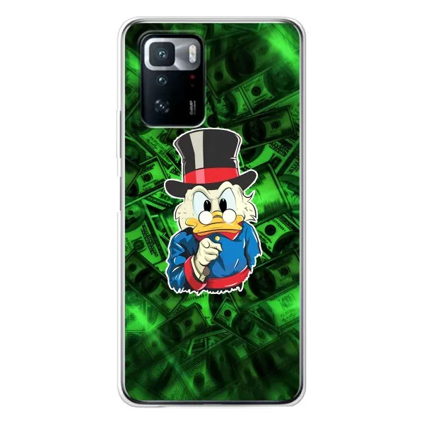 Чехол с принтом «Скрудж МакДак» для Xiaomi POCO X3 GT