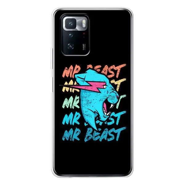 Чохол з принтом «logo Mr beast» для Xiaomi POCO X3 GT