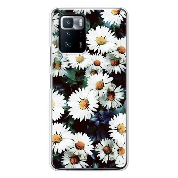 Чохол з принтом «Ромашки» для Xiaomi POCO X3 GT