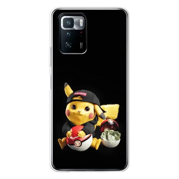 Чехол с принтом «Пикачу» для Xiaomi POCO X3 GT
