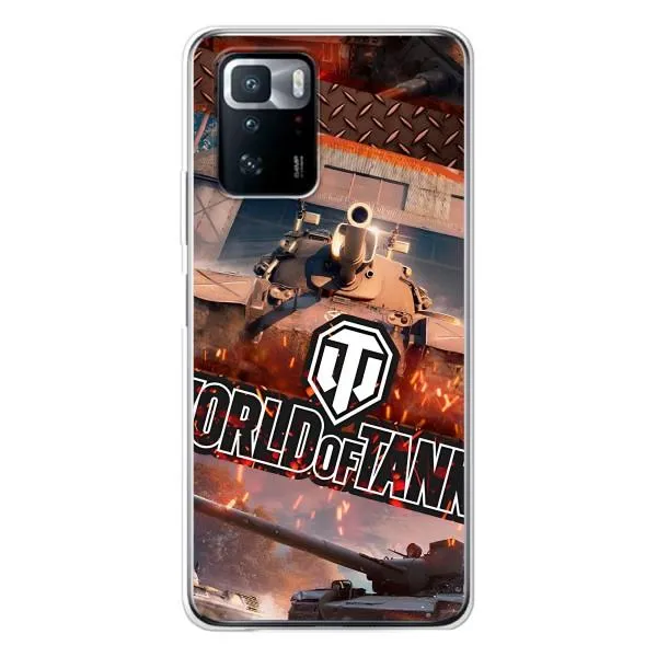 Чохол з принтом «World of Tanks» для Xiaomi POCO X3 GT