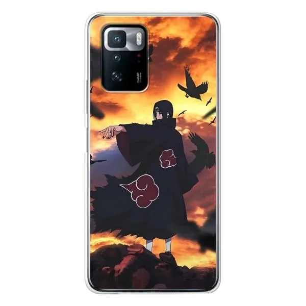 Чохол з принтом «Ітачі з воронами» для Xiaomi POCO X3 GT