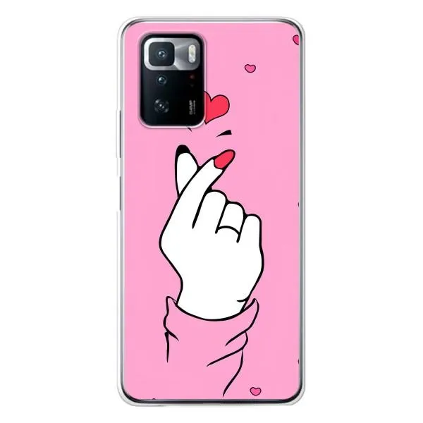 Чохол з принтом «Знак Love» для Xiaomi POCO X3 GT Чохол з принтом «Знак Love» для Xiaomi POCO X3 GT